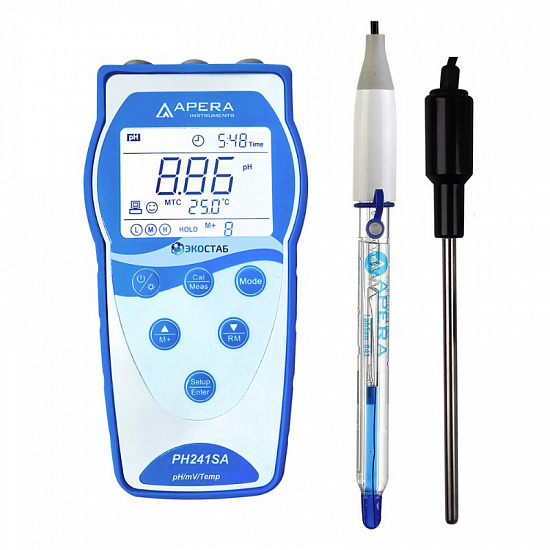 pH-метр портативный ЭКОСТАБ PH241SA