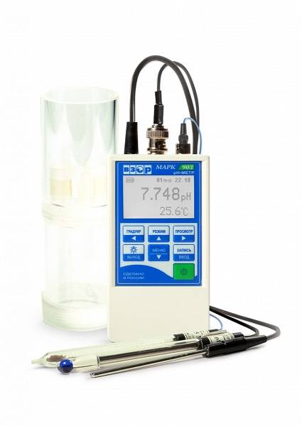 Портативный рН-метр-милливольтметр МАРК-903
