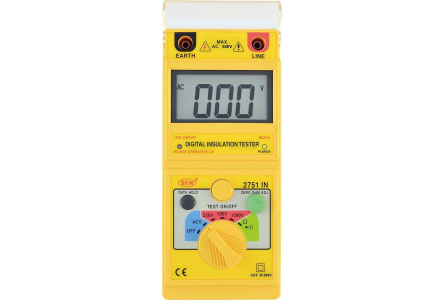 Цифровой измеритель сопротивления изоляции 2751 IN
