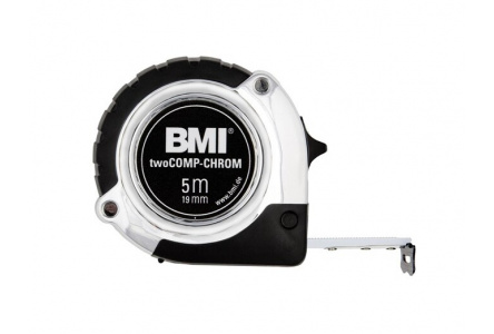 Измерительная рулетка BMI twoCOMP CHROM 5 M