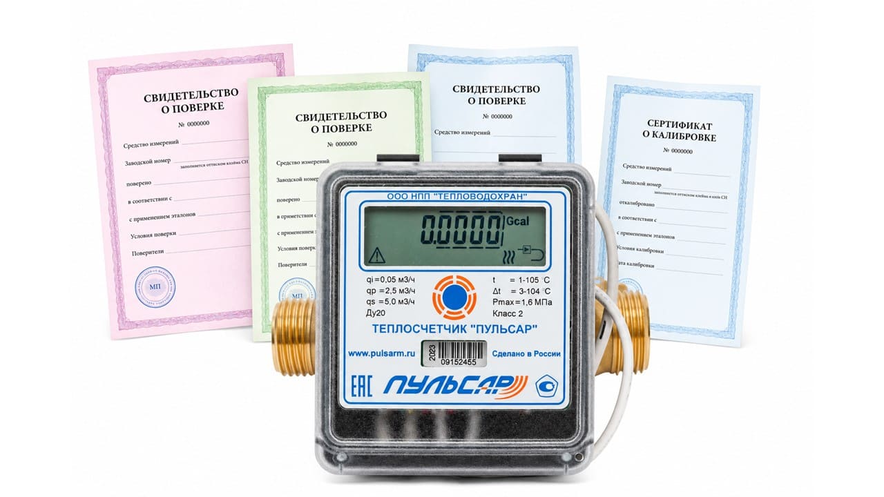Поверка теплосчетчиков
