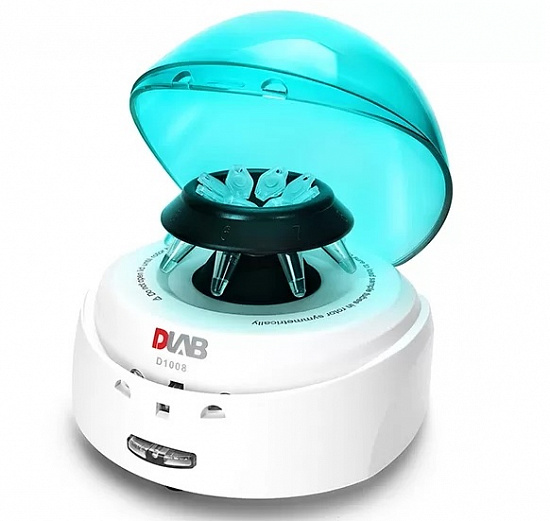 DLAB D1008 Микроцентрифуга, зеленая крышка