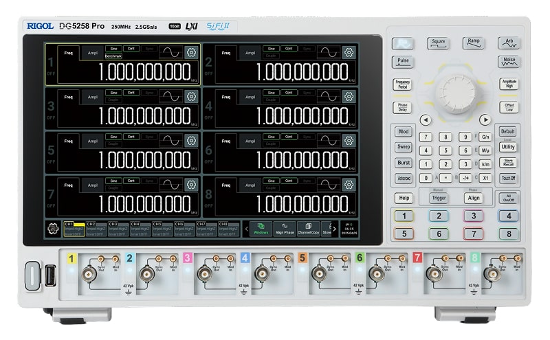 Генератор сигналов произвольной формы DG5258 Pro