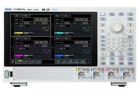 Генератор сигналов произвольной формы DG5504 Pro