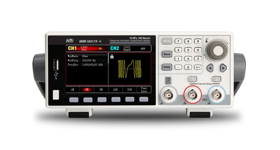 Генератор сигналов АКИП-3431/1