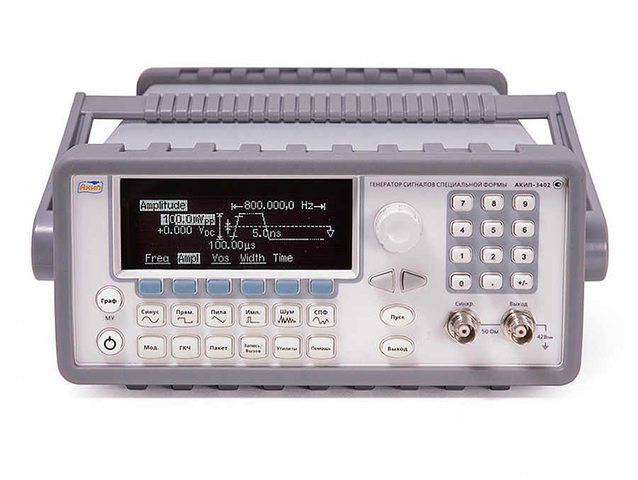 Генератор сигналов специальной формы АКИП-3402