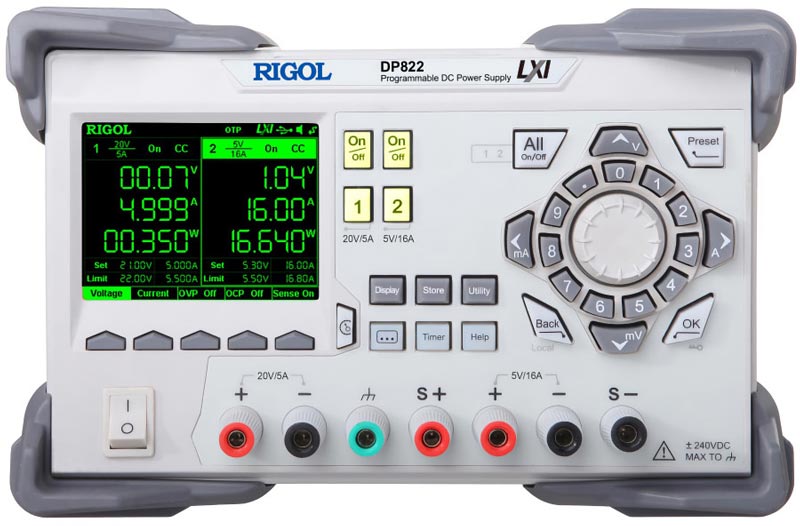Источник питания постоянного тока RIGOL DP822