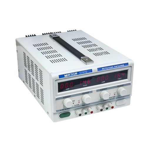 Двухканальный линейный источник питания МЕГЕОН 323010