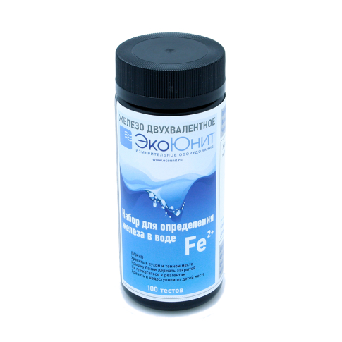 Тест-набор на железо ECO-Fe2  (0-0,3-0,5-1-3-5 мг/л)