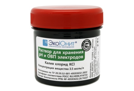 Раствор хранения pH и ОВП электродов KCL 3.5 Моль, 500 мл