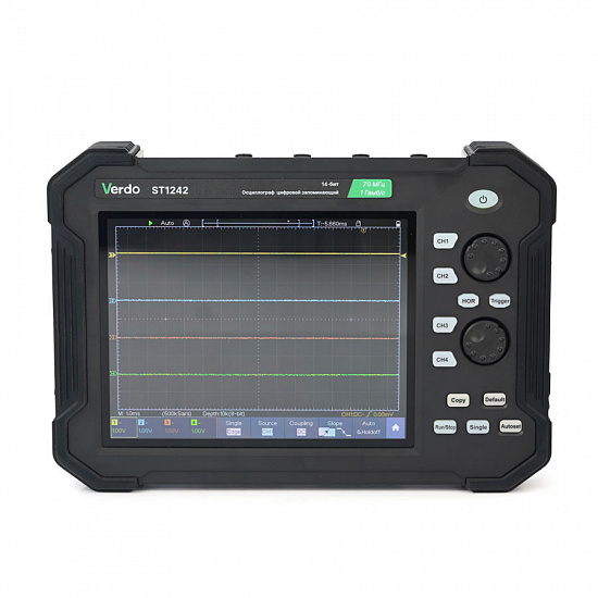 Осциллограф планшетного типа 70 МГц VERDO ST1221