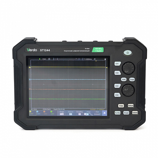 Осциллограф планшетного типа 100 МГц VERDO ST1244