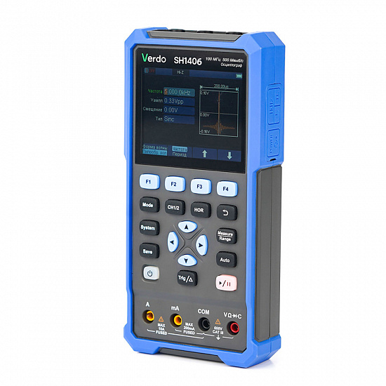 Осциллограф-мультиметр 100 МГц VERDO SH1406