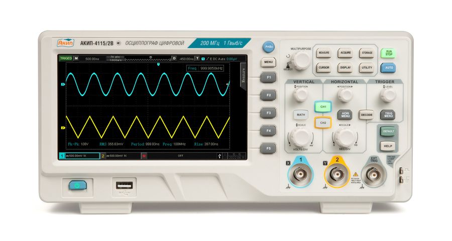Осциллограф цифровой АКИП-4115/2В