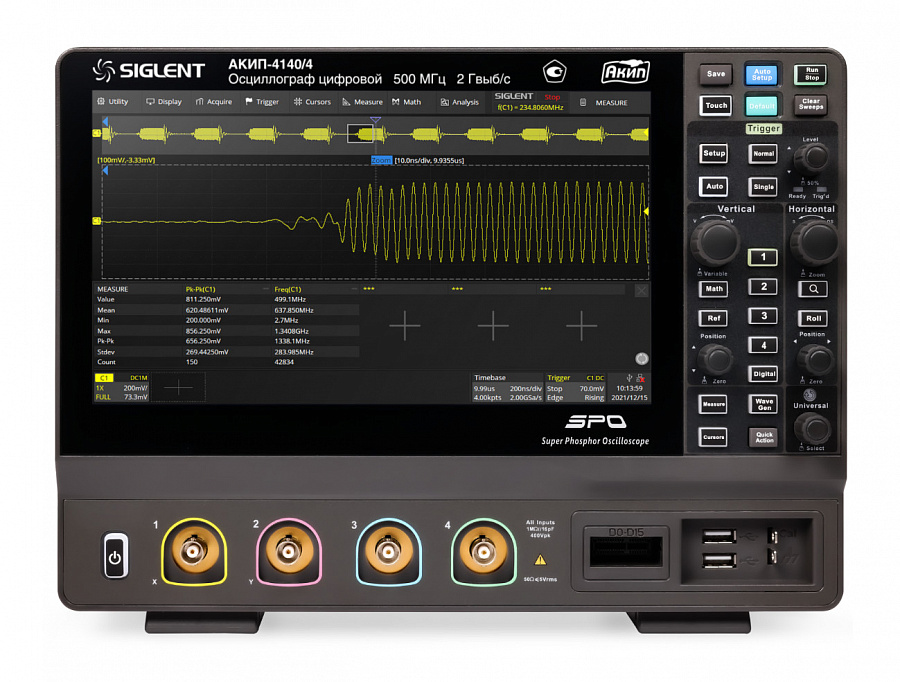 Осциллограф цифровой АКИП-4140/3