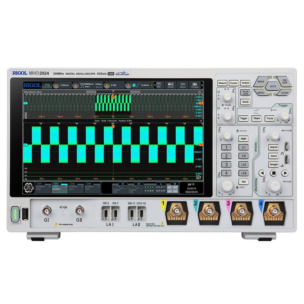 Цифровой осциллограф RIGOL MHO2024