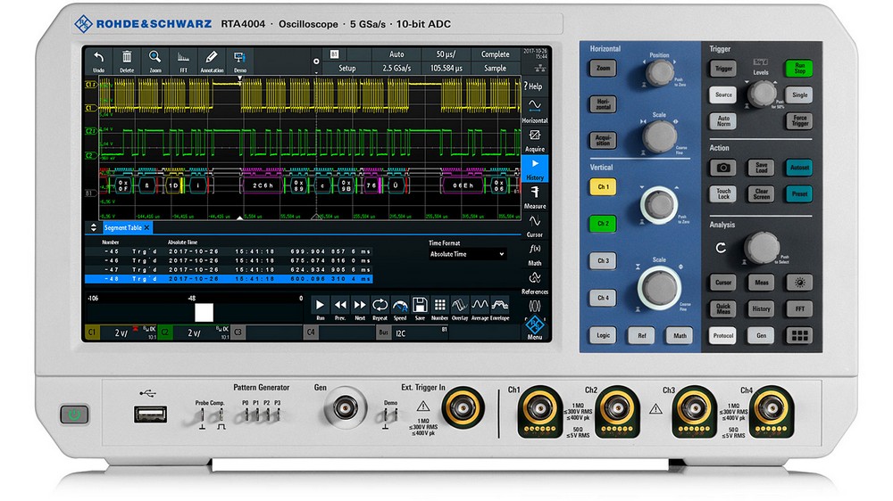 Осциллограф цифровой запоминающий Rohde & Schwarz RTA4004