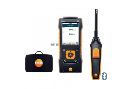 Testo 440 - Комплект с Bluetooth-зондом влажности и температуры и кейсом