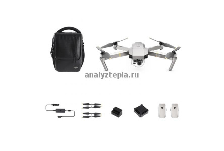 Квадрокоптер DJI Mavic Pro Platinum Fly More Combo