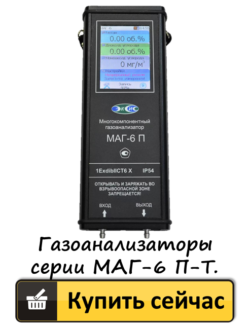 газоанализатор маг-6 п-т